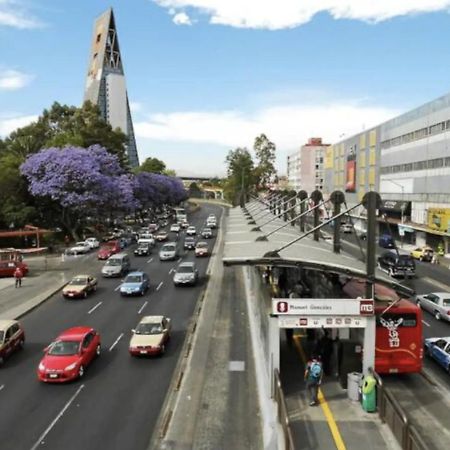 מקסיקו סיטי Habitacion Economica Y Pequena Con Bano Privado Cerca Del Centro Historico מראה חיצוני תמונה