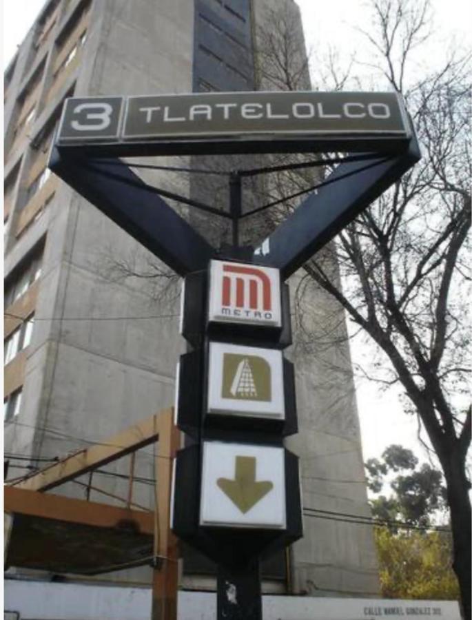 מקסיקו סיטי Habitacion Economica Y Pequena Con Bano Privado Cerca Del Centro Historico מראה חיצוני תמונה